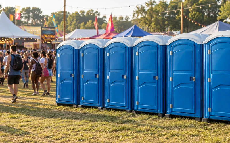 Portable restroom units placed in Ardmore, OK