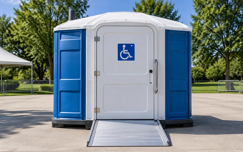 Portable restroom units placed in Oklahoma City, OK