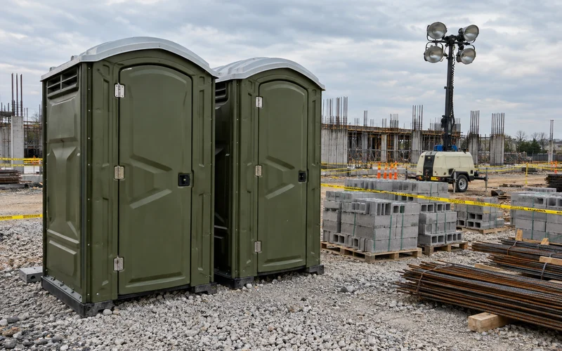 Portable restroom units placed in Norman, OK