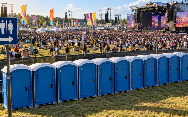 Portable restroom units placed in Enid, OK