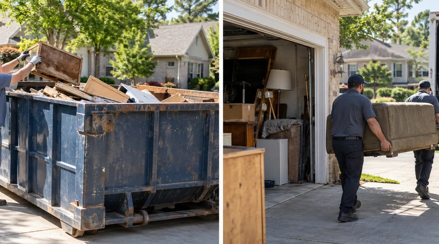 Dumpster Rental vs Junk Removal